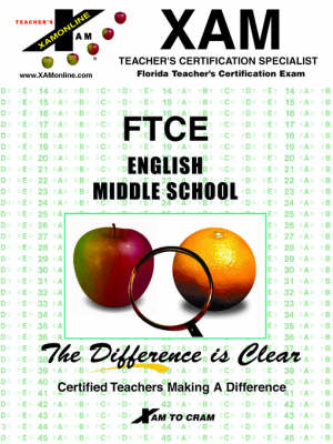 Book cover for FTCE English Middle School