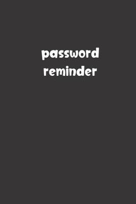 Book cover for Password Reminder