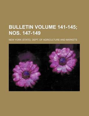 Book cover for Bulletin Volume 141-145; Nos. 147-149