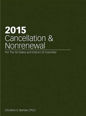 Book cover for 2015 Cancellation & Nonrenewal