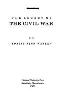 Book cover for Legacy of the Civil War