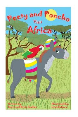 Book cover for Peety and Poncho Visit Africa