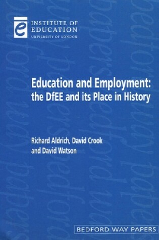 Cover of Education and Employment