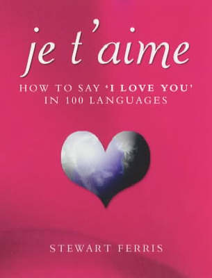 Book cover for Je t'Aime