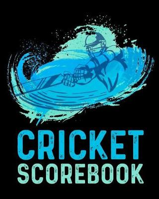 Book cover for Cricket Scorebook