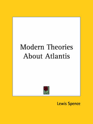 Book cover for Modern Theories about Atlantis