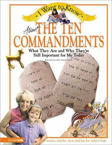 Book cover for I Want to Know about the Ten Commandments