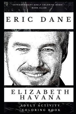 Book cover for Eric Dane Adult Activity Coloring Book