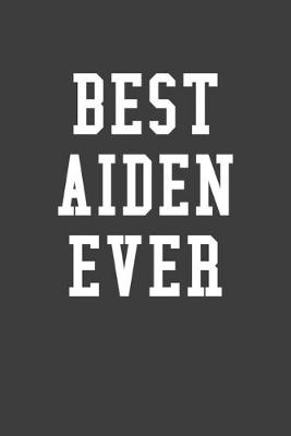 Book cover for Best Aiden Ever