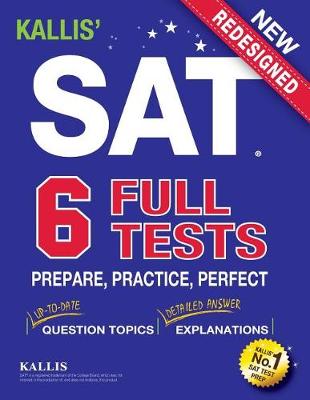 Book cover for Kallis' SAT Full Tests