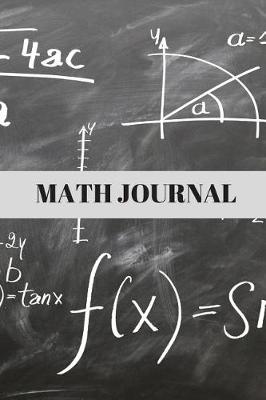 Book cover for Math Journal