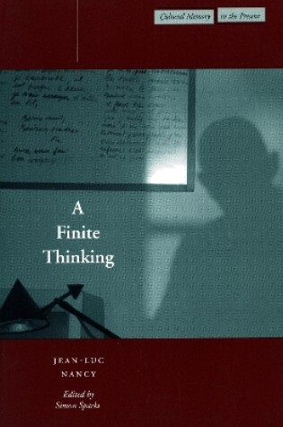 Cover of A Finite Thinking