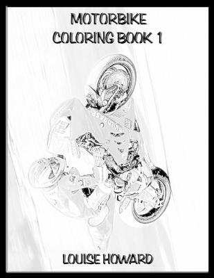 Book cover for Motorbike Coloring book 1