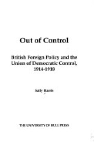 Cover of Out of Control