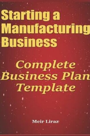 Cover of Starting a Manufacturing Business