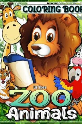 Cover of ZOO Animals Coloring Book