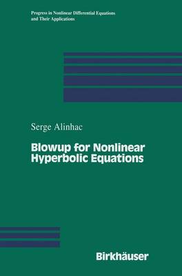 Cover of Blowup for Nonlinear Hyperbolic Equations