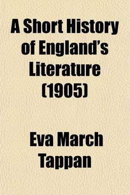 Book cover for A Short History of England's Literature