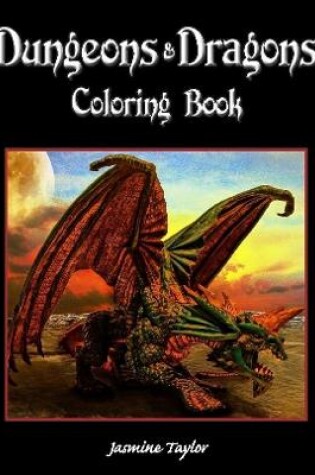 Cover of Dungeons & Dragons Coloring Book