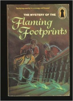 Book cover for Mystery of the Flaming Footpri
