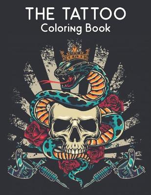 Book cover for The Tattoo Colouring Book