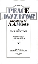 Book cover for Peace Agitator