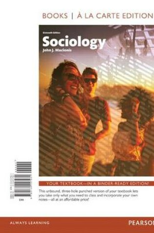 Cover of Sociology -- Books a la Carte