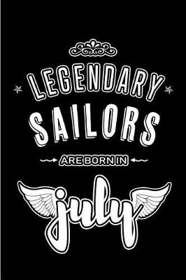 Book cover for Legendary Sailors are born in July