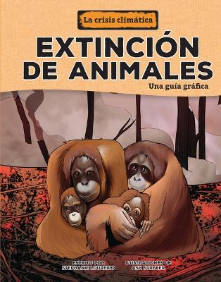 Book cover for Extinción de animales (Animal Extinctions)