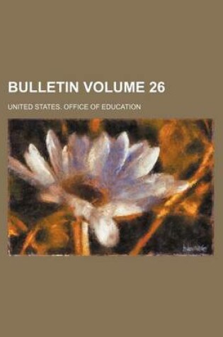 Cover of Bulletin Volume 26