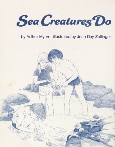 Book cover for Sea Creatures Do Amazing Things