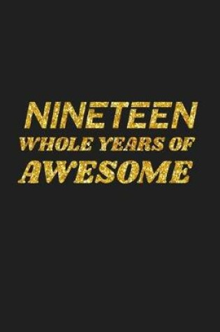 Cover of Nineteen Whole Years Of Awesome