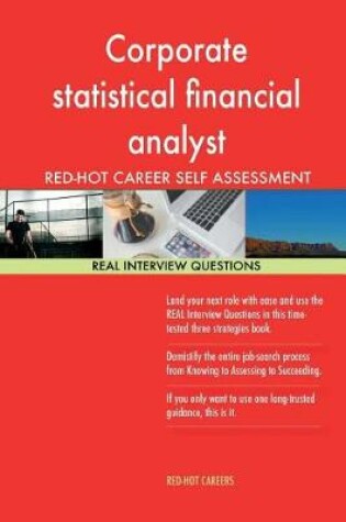 Cover of Corporate Statistical Financial Analyst Red-Hot Career Self Assessment; 1184 Rea