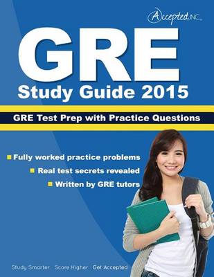 Cover of GRE Study Guide 2015