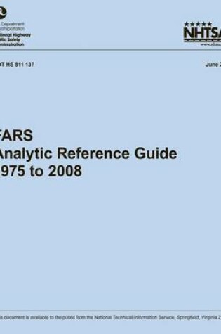 Cover of FARS Analytic Reference Guide, 1975 to 2008