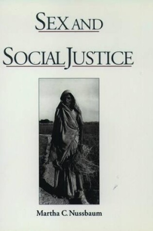 Cover of Sex and Social Justice