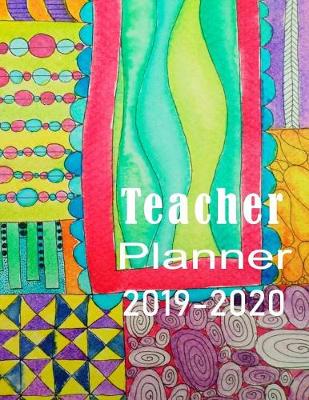 Book cover for Teacher planner 2019-2020