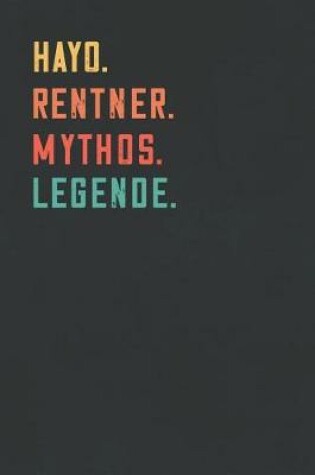 Cover of Hayo. Rentner. Mythos. Legende.