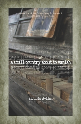 Book cover for A Small Country about to Vanish