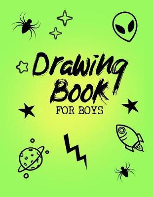 Book cover for Drawing Book For Boys