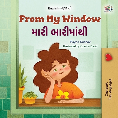 Book cover for From My Window (English Gujarati Bilingual Kids Book)