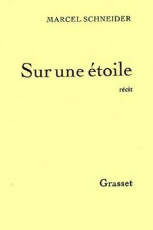 Cover of Sur Une Etoile