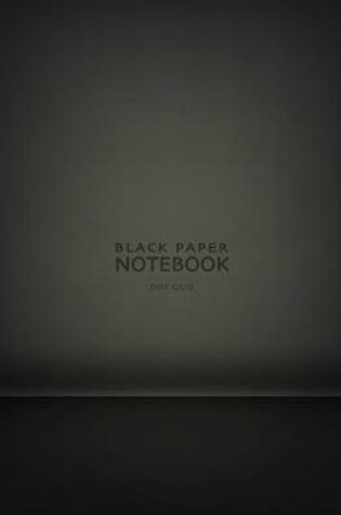 Cover of Black Paper Notebook Dot Grid