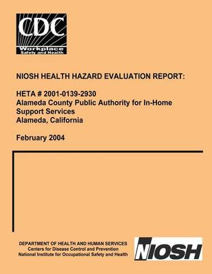 Book cover for Niosh Health Hazard Evaluation Report Heta 2001-0139-2930