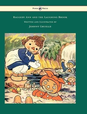 Book cover for Raggedy Ann and the Laughing Brook - Illustrated by Johnny Gruelle