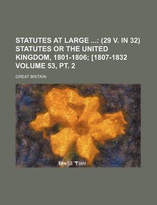 Book cover for Statutes at Large Volume 53, PT. 2