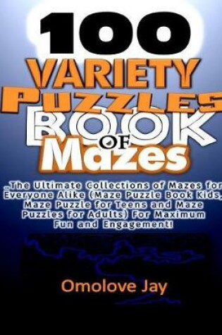 Cover of 100 Variety Puzzles Book of Mazes