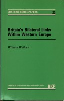 Book cover for Britain's Bilateral Links within Western Europe