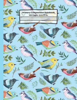 Book cover for Birds Primary Composition Notebook