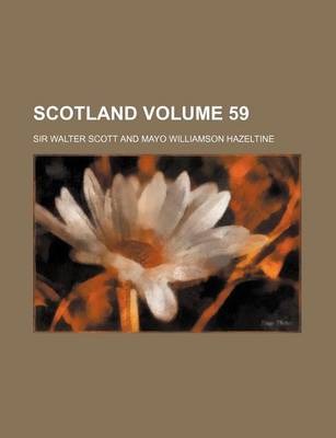 Book cover for Scotland Volume 59